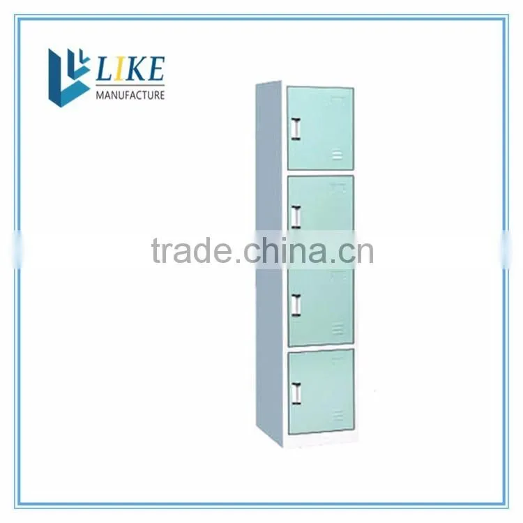 staff use 4 doors metal locker bedroom furniture