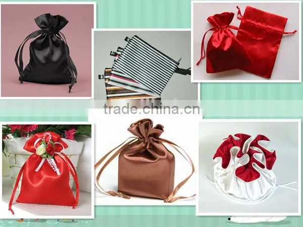 Organza,satin,microfiber,velvet,organza Material and Recyclable Feature personalized organza bags