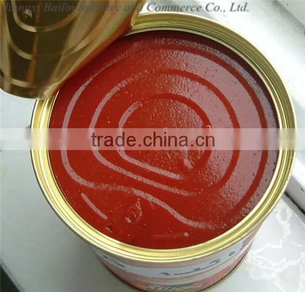Canned tomato paste factory,with double concentrated 28-30%