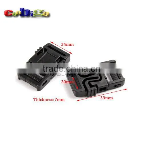 Side Release Buckle for Outdoor Sports Bags Students Bags Luggage #FLC374-15/20