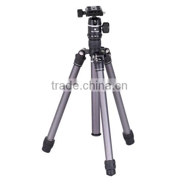 SUNRISE good quality professional aluminum dslr camera tripod with ball head for DSLR camera