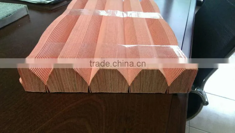 Big air filter pleat machine made in China