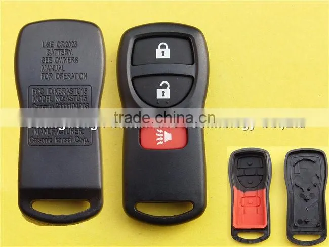 Remote car key blank transponder key shell for Opel with HU46 left blade no logo