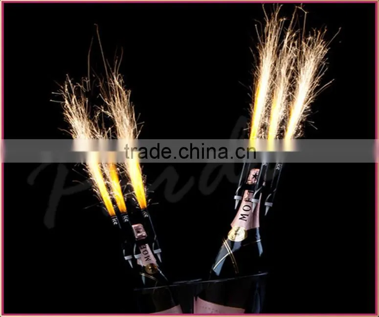 High quality champagne bottle ice fountain sparklers fireworks