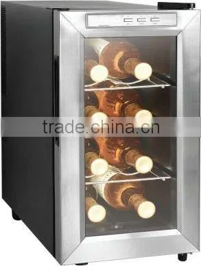 wine fridge with 8Bottles