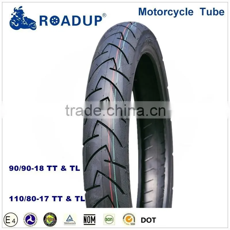 China tubeless motorcycle tyre 90/90-18 6PR tyre 90/90 18 TL POWER DURO