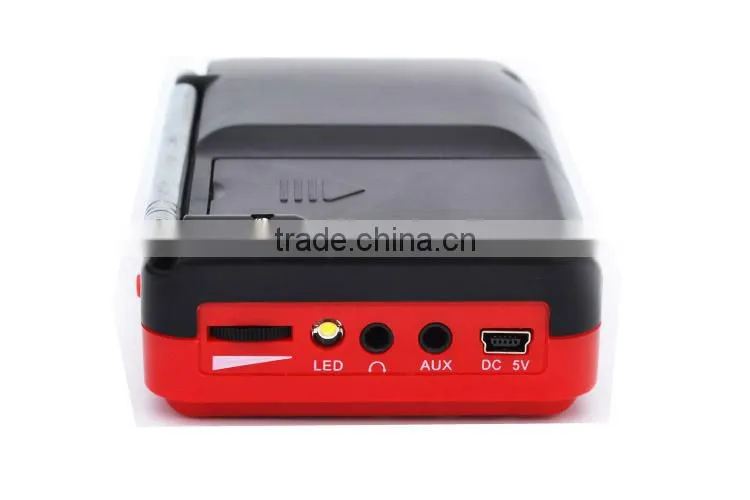 Robot-098 Portable card speaker,digital fm radio,Led lights,portable mini speaker with fm radio,radio fm