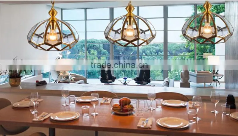 hot sale copper drop lamp for home ,brass ceiling lamp for kitchen decorative copper lamp
