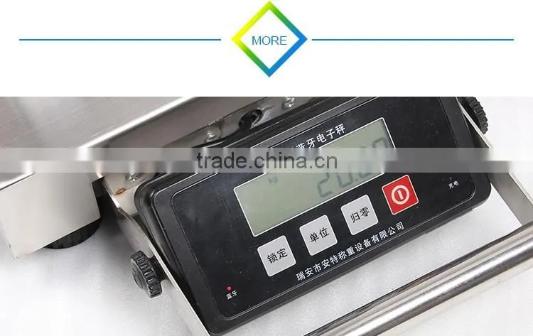 Stainless Steel Digital Portable Bluetooth Bench Scale UW-100