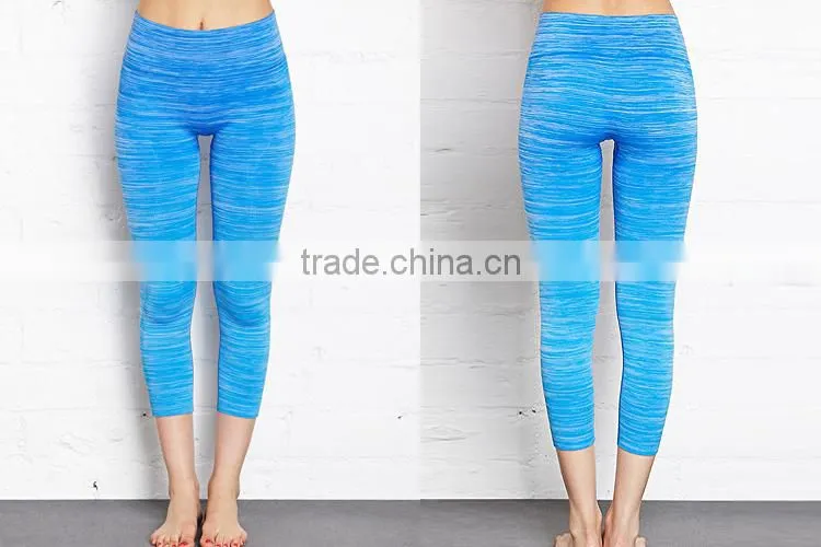 Space Dyed Sports Tights, Custom Fitness Yoga Pants Wholesale