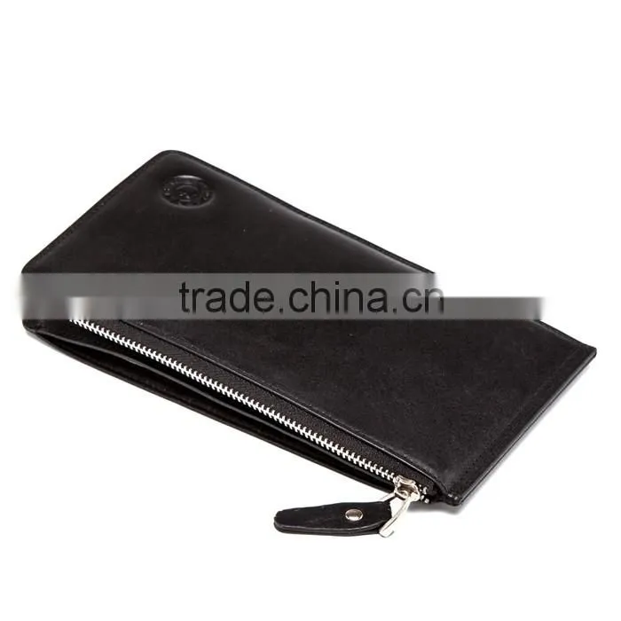 Popular Travel Original Design Excellent Quality Genuine Leather Purse For Men