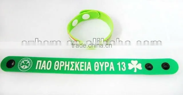 Custom Cheap Personalized Promotional Silicone Bracelet