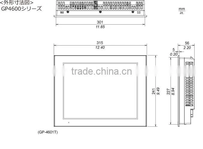 12.1 inch proface touch screen PFXGP4601TMD new original in stock