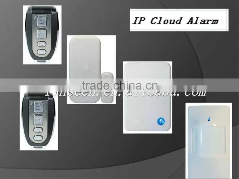 2015 Hot selling home security equipment IP Alarm with APP support iphone & Android system