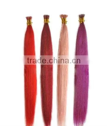 wholesale high qulity pre-bonded human hair extension FLAT TIP