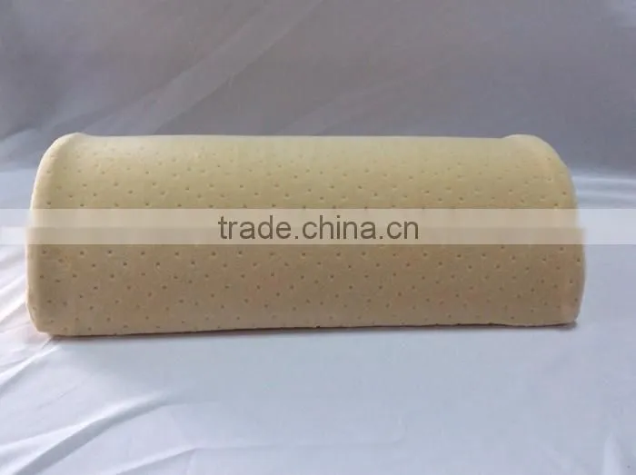 Half clyinder memory foam telephone pillow