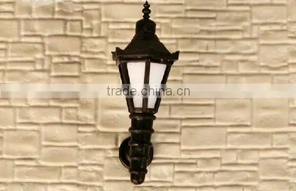 building model materials model wall light in plastic 1/75