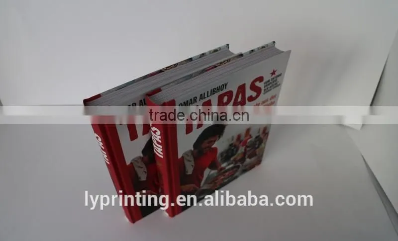Printing High Quality Hard Cover Cookbook Books for Sale