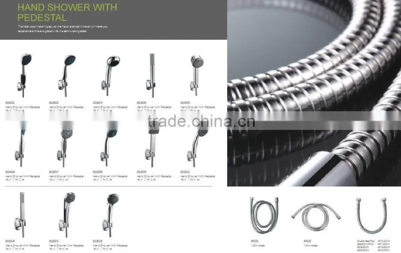 1.5m stainless steel hose, shower hose, hand shower hose 4502