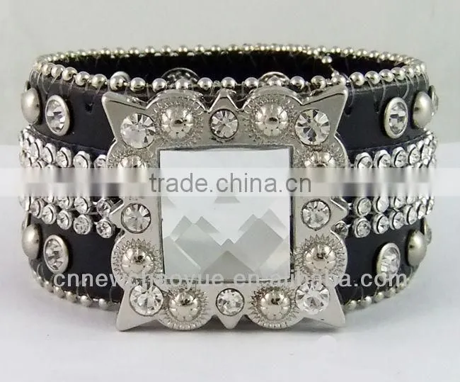 2013 Hot Sale Genuine Leather Bracelet Anchor Bracelet