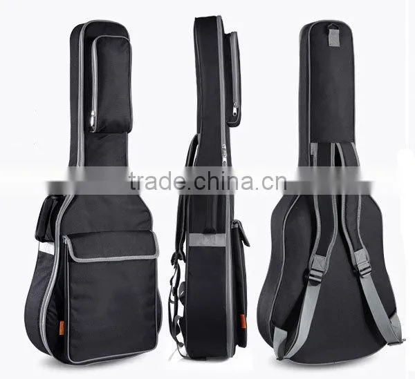 Beautiful line type Handle Backpack 38" Gitar Bag 10mm Sponge Foam Oxford Guitar Case YQB003