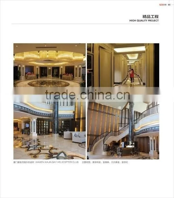Elegant Multicolor Red Granite Flooring Tile