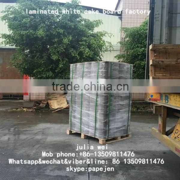 12mm Thickness round gold foil cake board for wholesale and retail trade