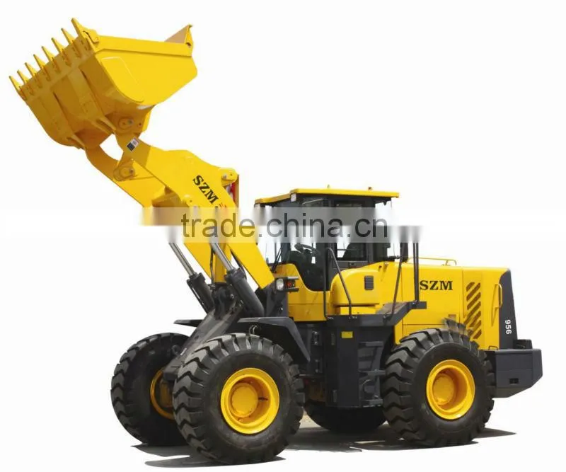 wheel loader zl50 with CUMMINS/Cater6121 engine ZF-gearbox joystick pilot air conditoner for exporting