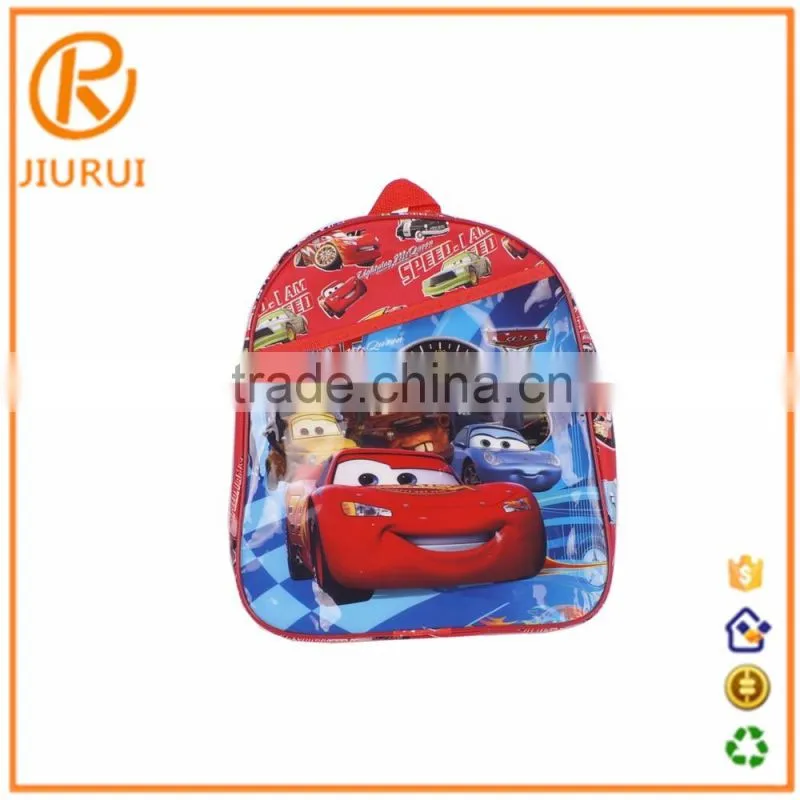 Fancy children bag, canvas cute cartoon wholesale little child school bag