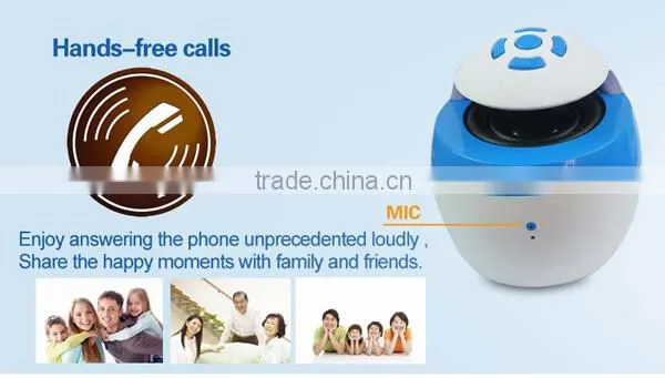 VMS-30 ISO9001 factory new gadgets 2014 car bluetooth speaker sound system