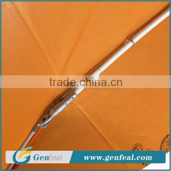 good quality 190T pongee promotion three fold umbrellas for brand logo printing