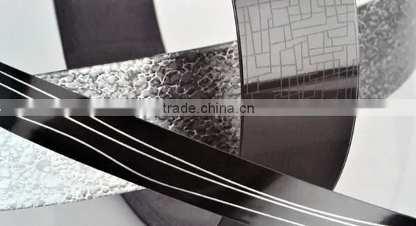 cabinet and furniture Plastic 3d PMMA acrylic edge banding