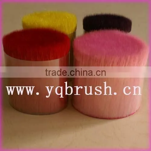dyed goat hair