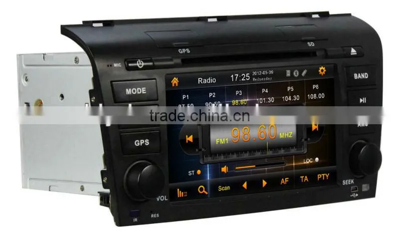 Direct Factory KLYDE KD-7003 touch screen car radio for mazda 3