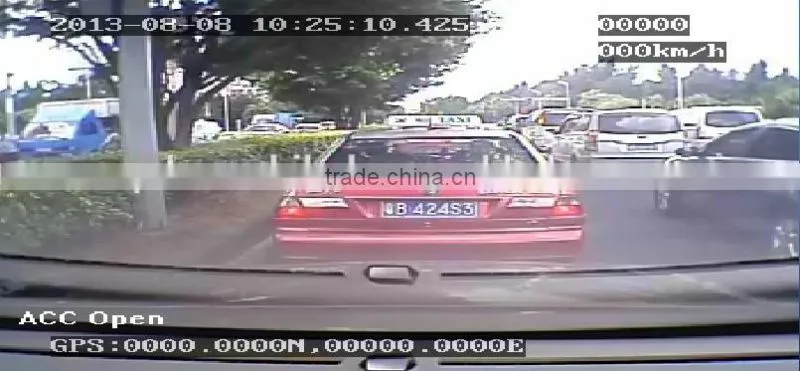 Dual lens car dvr camera for Vehicle Special Wide View Camera