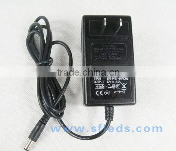 High quality Plug in DC3-12V (max 2000mA) Switching Adjustable Voltage Power Supply Adapter