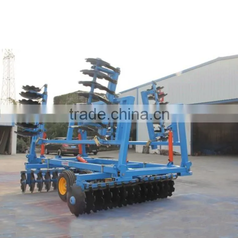 Agricultral machine Tractor trailed hydraulic heavy-duty Disc harrow