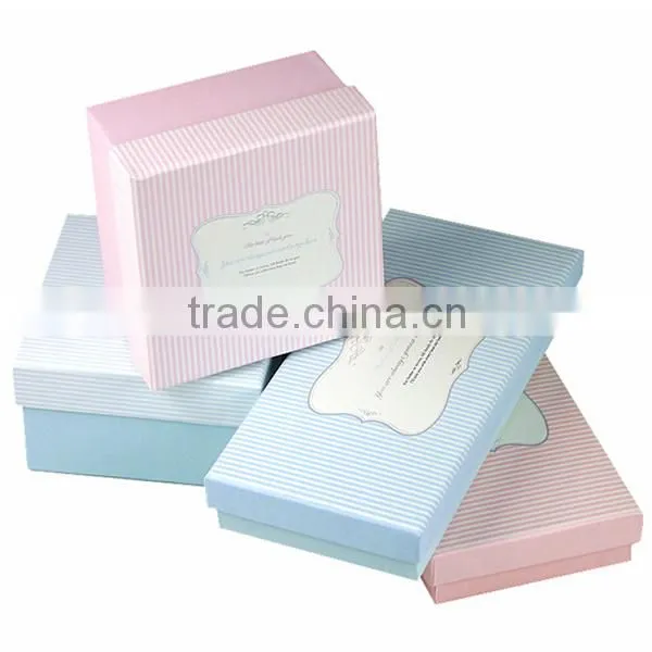 Europe Stype Silver Pressed Paper Gift Box