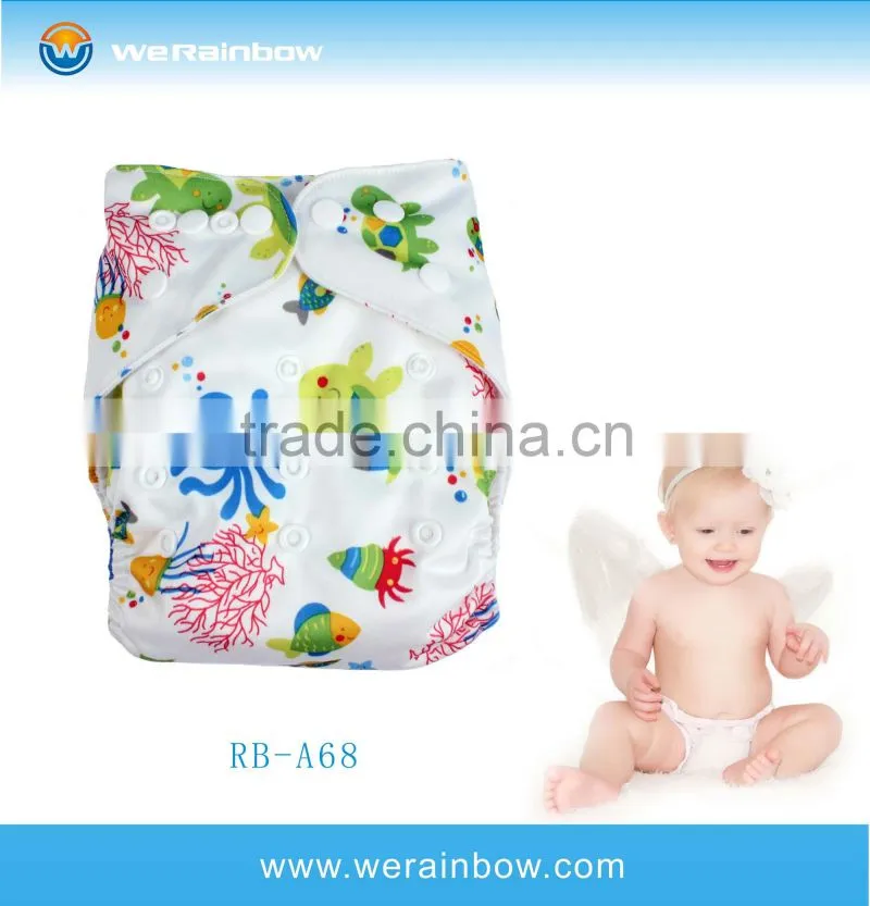 High Quality Bamboo Custom Printed Diaper