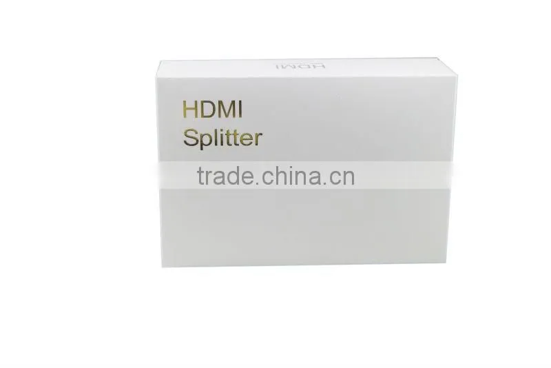 HDMI Splitter 1x2 hdmi splitter 1 input 2 output 1080p for HDTV