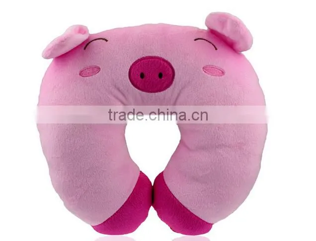 Cheap u shape cute travel neck pillow