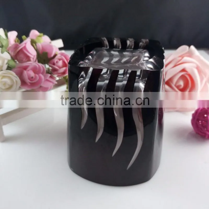 330ml beautiful crystal cup glass cup for wedding party and home