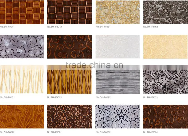 high quality MDF base material 3d wallpaper