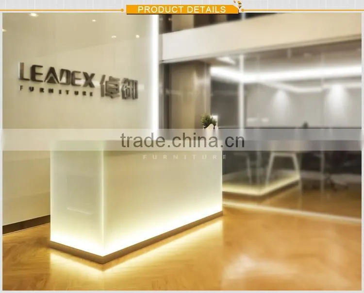 Luxury design led reception desk