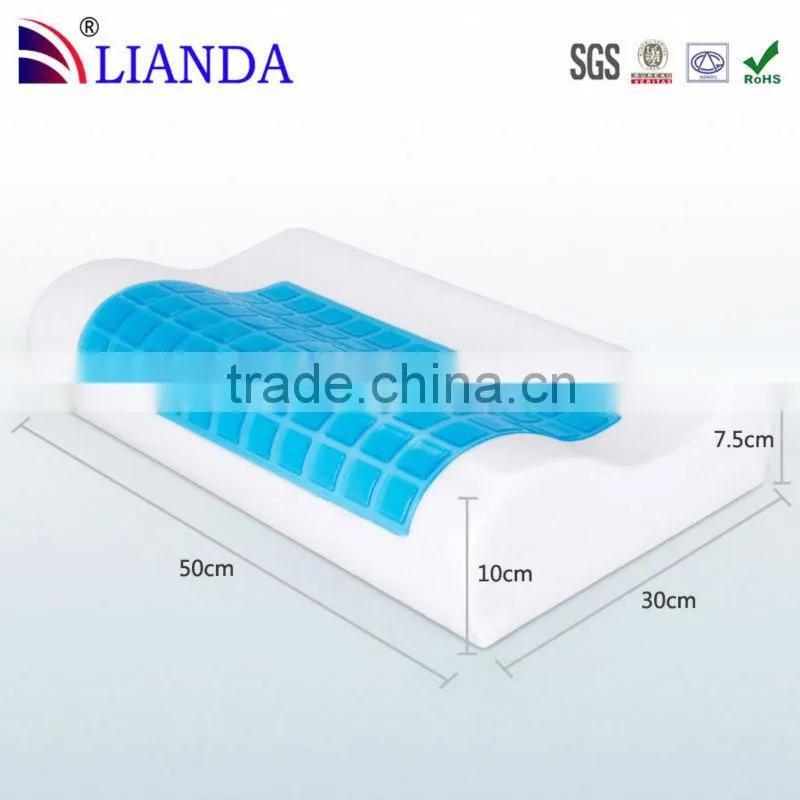 Reversible Gel Memory Foam Pillow