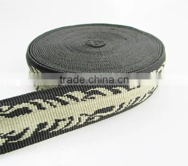 fashion pattern 30mm plain home textile used custom pp webbing