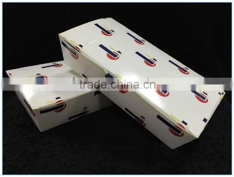 custom printing food paper tray with lid