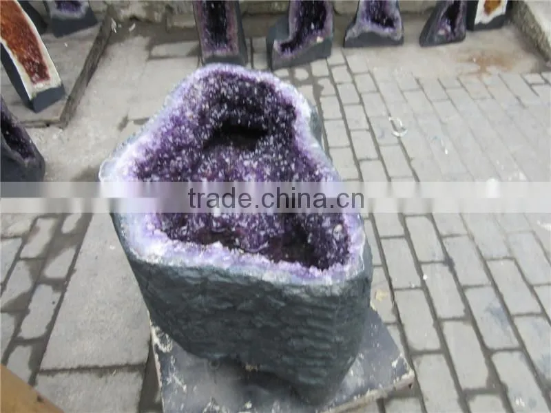 Large Natural Amethyst Quartz Crystal Geodes