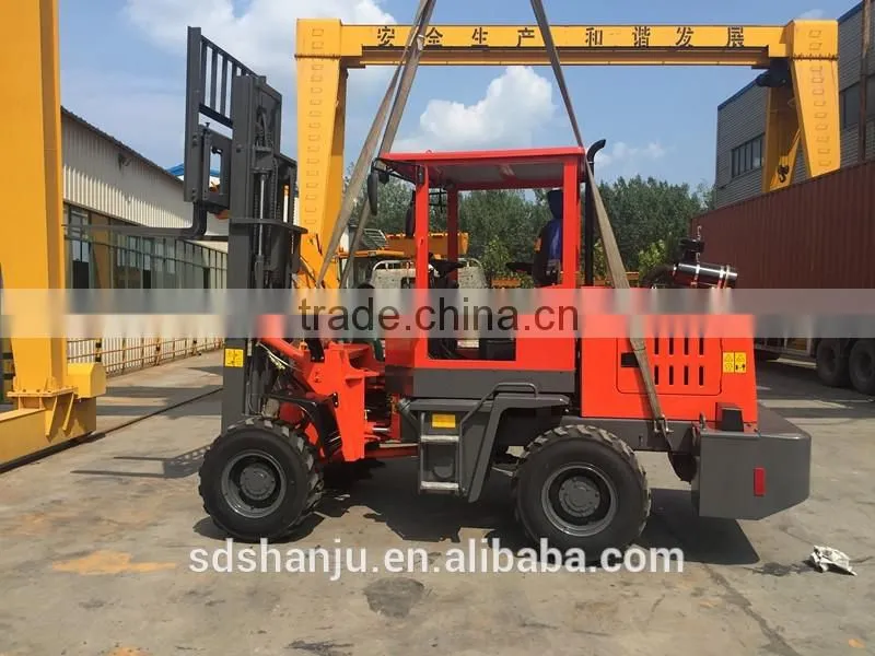 New Design Forklift Truck 2Ton Rough Terrain Forklift With Best After-Sale Service