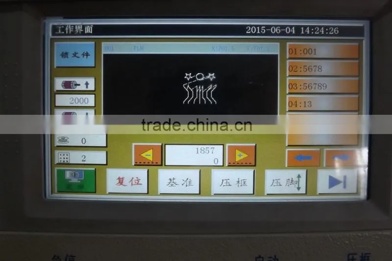 CNC multi-functional automatic template industrial sewing machine WB-800
